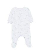 Tutina per neonato Givenchy Kids azzurra con motivo a stelle - Rubino Kids