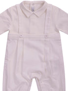 Tutina per neonato Il Gufo bianca con colletto classico - Rubino Kids