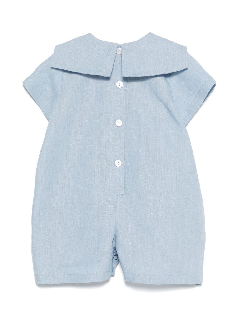 Tutina per neonato JESURUM BABY Edoardo azzurro con dettaglio con fiocco - Rubino Kids