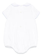 Tutina per neonato La Stupenderia bianco con bordi a contrasto - Rubino Kids