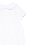 Tutina per neonato La Stupenderia bianco con bordi a contrasto - Rubino Kids