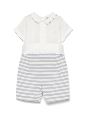 Tutina per neonato La Stupenderia bianco con inserti