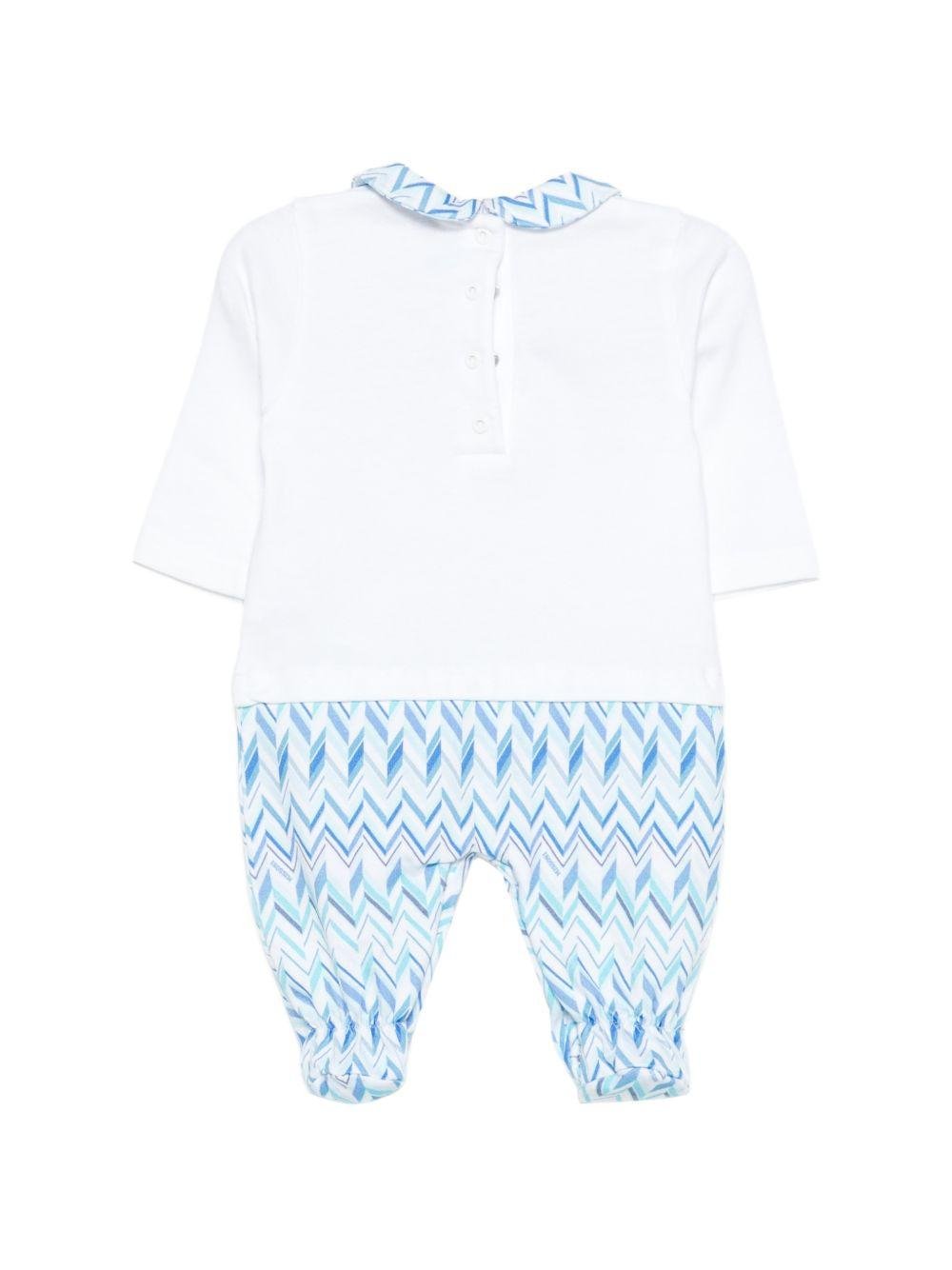 Tutina per neonato Missoni Kids multicolore con motivo a zig zag - Rubino Kids