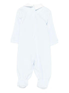 Tutina per neonato Monnalisa azzurro con ricamo orsetto - Rubino Kids