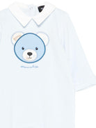 Tutina per neonato Monnalisa azzurro con ricamo orsetto - Rubino Kids