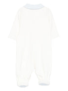 Tutina per neonato Monnalisa bianco con stampa orsetto - Rubino Kids