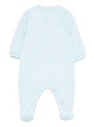 Tutina per neonato Moschino Kids azzurra con motivo Teddy Bear - Rubino Kids