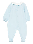 Tutina per neonato Moschino Kids azzurra con motivo Teddy Bear - Rubino Kids