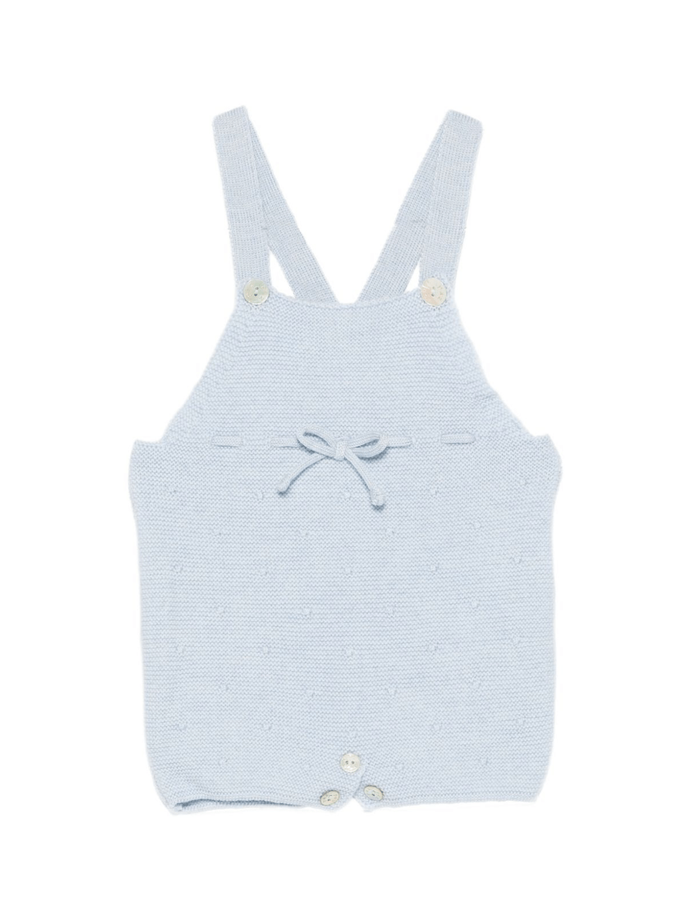 Tutina per neonato Paz Rodríguez azzurra con dettaglio fiocco - Rubino Kids