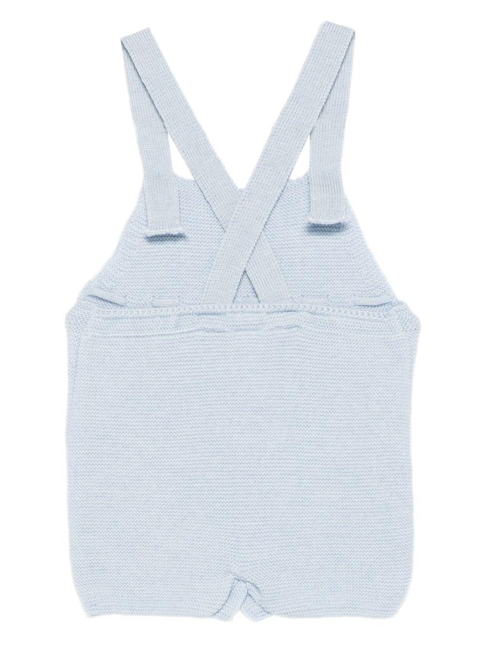 Tutina per neonato Paz Rodríguez azzurra con dettaglio fiocco - Rubino Kids