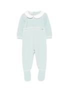 Tutina per neonato Paz Rodríguez verde con colletto alla Peter Pan - Rubino Kids