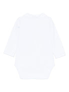 Tutina per neonato Tartin Et Chocolat azzurra con colletto ricamato - Rubino Kids