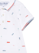 Tutina per neonato Tartine Et Chocolat bianco con stampa grafica - Rubino Kids