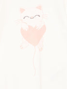 Tutine per neonata Billieblush bianco con stampa gatto - Rubino Kids