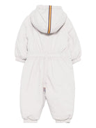 Tutone P. Celeste per neonati Il Gufo x K - Way grigio con logo sul davanti - Rubino Kids