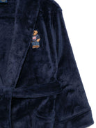 Vestaglia per bambino POLO RALPH LAUREN KIDS blu con cintura da annodare - Rubino Kids