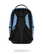 Zaino Casper per bambini Sprayground Kid blu con dettaglio logo gommato - Rubino Kids