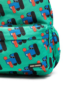 Zaino Doggy Mate per bambini Bobo Choses verde con stampa all - over - Rubino Kids