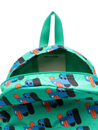 Zaino Doggy Mate per bambini Bobo Choses verde con stampa all - over - Rubino Kids