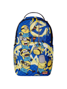 Zaino Minions per bambini Sprayground Kid blu con dettaglio logo gommato - Rubino Kids