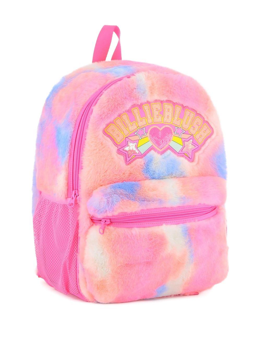 Zaino per bambina Billieblush rosa con fantasia tie dye - Rubino Kids