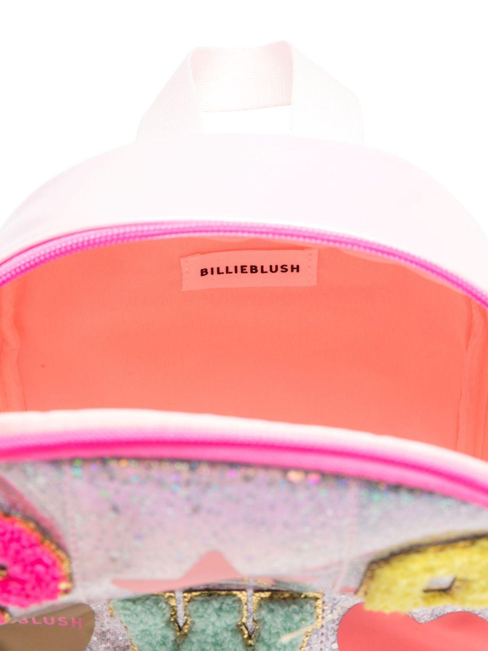 Zaino per bambina Billieblush rosa decorato con glitter Power - Rubino Kids