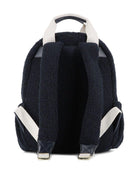 Zaino per bambina Chloé Kids blu con spalline con logo ricamato - Rubino Kids