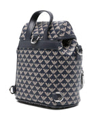 Zaino per bambina Emporio Armani Kids blu navy con coulisse - Rubino Kids