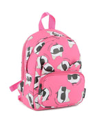 Zaino per bambina Karl Lagerfeld Kids fucsia con stampa Choupette - Rubino Kids
