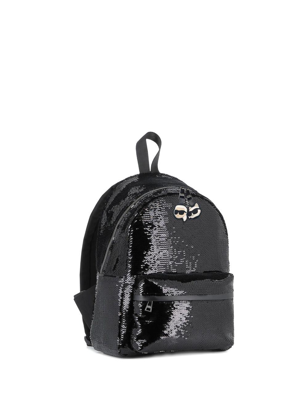 Backpack Zaino Bimba Con Paillettes Zainetto Paillettes