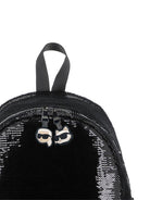 Zaino per bambina Karl Lagerfeld Kids nero con paillettes - Rubino Kids