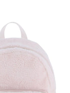Zaino per bambina Karl Lagerfeld Kids rosa Choupette in pelliccia sintetica - Rubino Kids