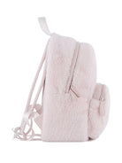 Zaino per bambina Karl Lagerfeld Kids rosa Choupette in pelliccia sintetica - Rubino Kids