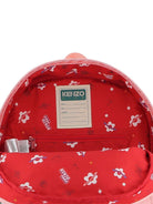 Zaino per bambina Kenzo Kids rosa con motivo a fiori - Rubino Kids