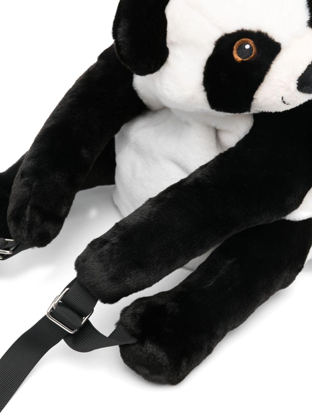 Zaino per bambina Molo Panda bianco e nero con dettagli in 3D - Rubino Kids