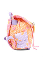 Zaino per bambina Stella McCartney Kids rosa con stampa a stelle all - over - Rubino Kids