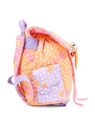 Zaino per bambina Stella McCartney Kids rosa con stampa a stelle all - over - Rubino Kids