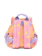 Zaino per bambina Stella McCartney Kids rosa con stampa a stelle all - over - Rubino Kids