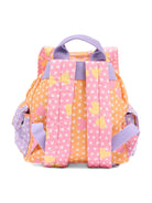 Zaino per bambina Stella McCartney Kids rosa con stampa a stelle all - over - Rubino Kids