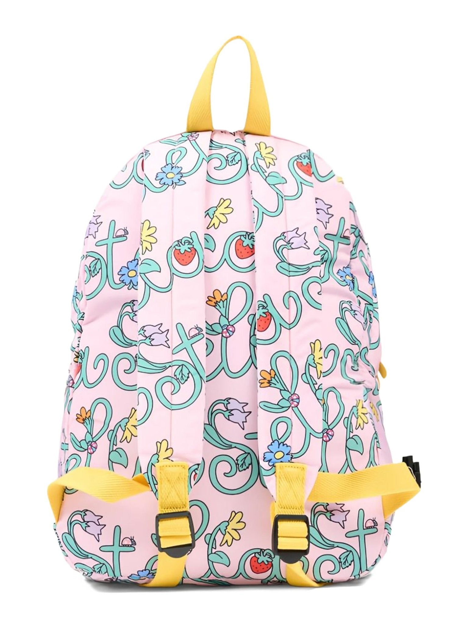 Zaino per bambina Stella McCartney Kids rosa con stampa grafica all - over - Rubino Kids