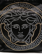Zaino per bambina Versace Kids nero con motivo Medusa - Rubino Kids