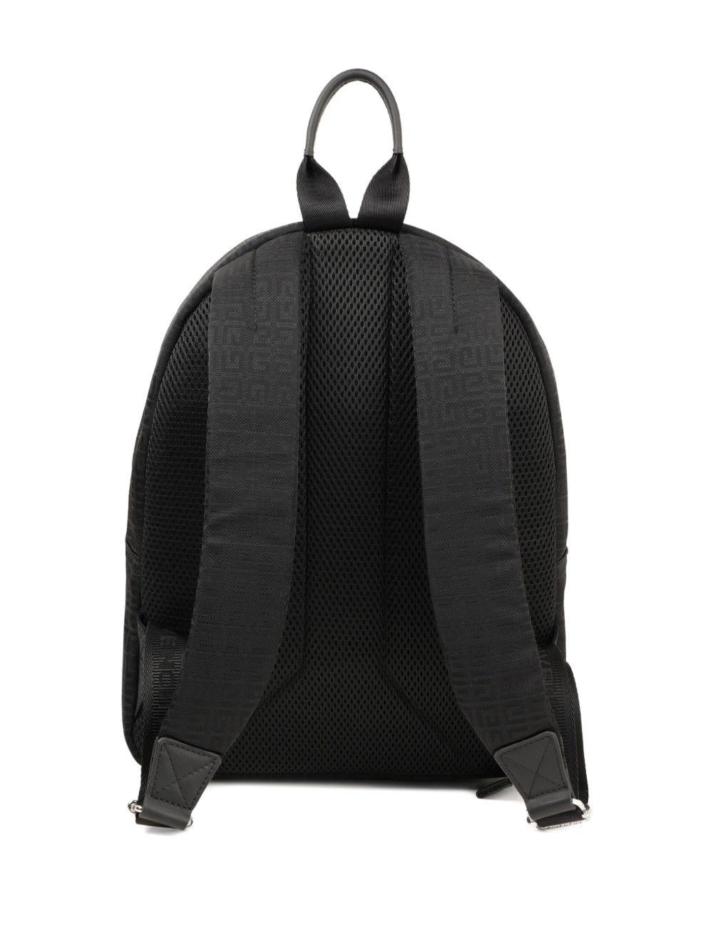 Zaino per bambini Givenchy Kids nero con logo ricamato - Rubino Kids