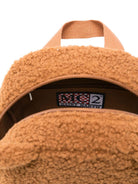 Zaino per bambini MC2 Saint Barth Kids marrone con design Teddy Bear - Rubino Kids