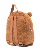 Zaino per bambini MC2 Saint Barth Kids marrone con design Teddy Bear - Rubino Kids