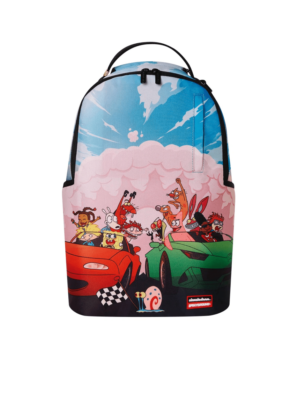 Zaino per bambini Sprayground Kid Nickelodeon multicolore con stampa grafica - Rubino Kids