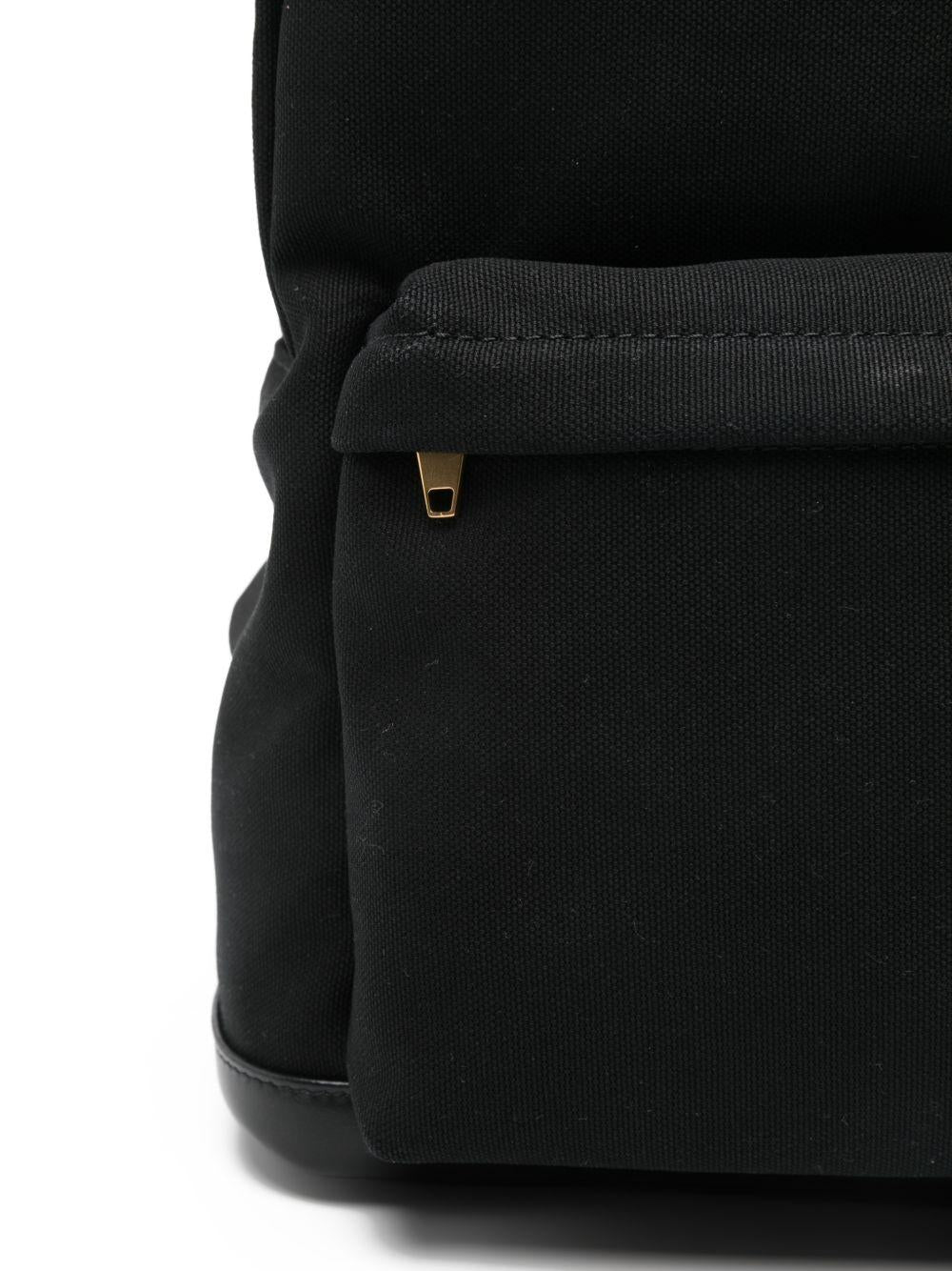 Zaino per bambino Balmain Kids nero con logo sul davanti - Rubino Kids