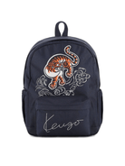Zaino per bambino Kenzo Kids blu con ricamo Tiger - Rubino Kids