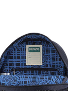 Zaino per bambino Kenzo Kids blu con ricamo Tiger - Rubino Kids