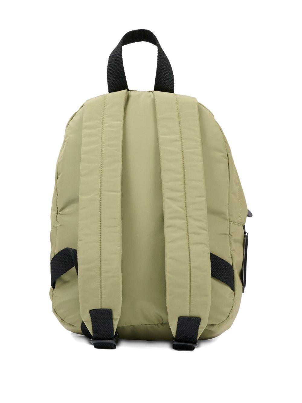 Zaino per bambino Stella McCartney Kids verde con stampa grafica sul davanti - Rubino Kids