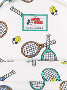 Zaino per bambino The Marc Jacobs Kids x Mickey Mouse multicolore con stampa racchette da tennis - Rubino Kids